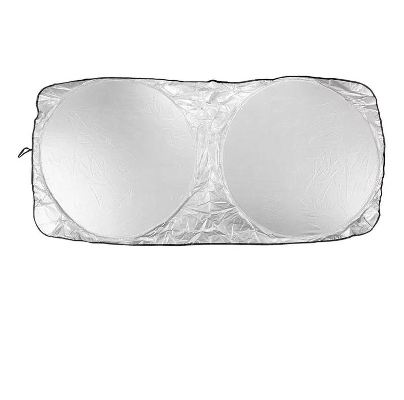 SIBOUOU Frontscheibenabdeckung Auto Windschutzscheibe Sonnenschutz Abdeckung Visier Schutz Innen Anti Sonne Windschutz Klapp Sonnenschirm Auto Autos Zubehör(150x70cm) von SIBOUOU