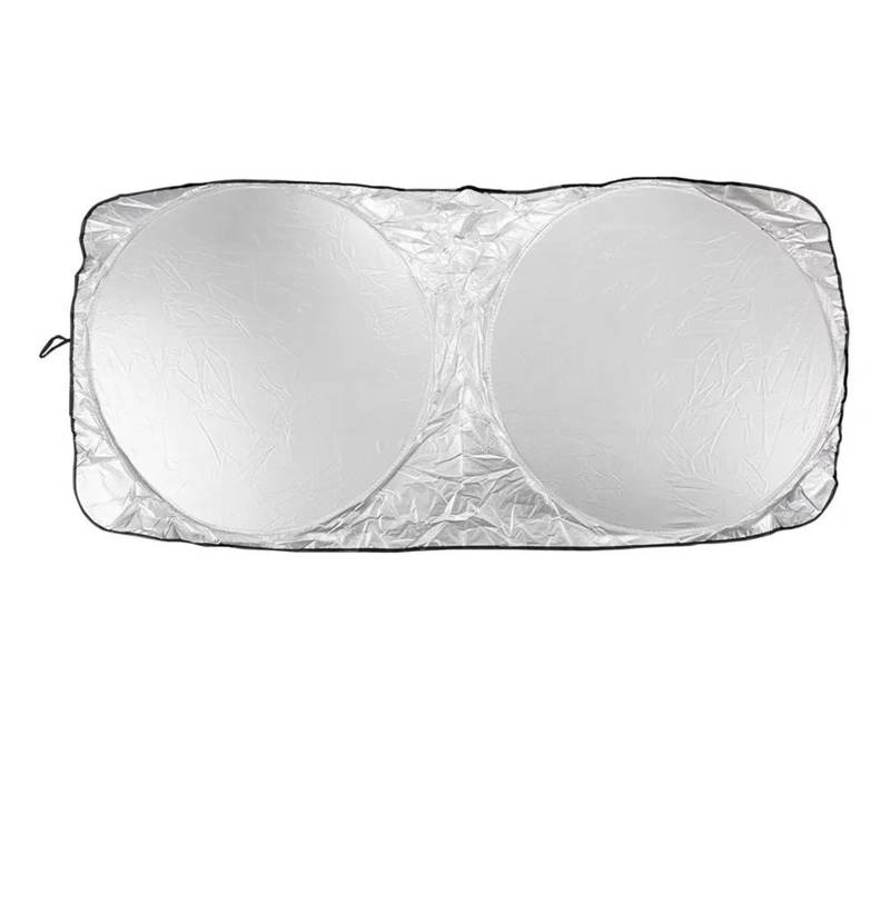 SIBOUOU Frontscheibenabdeckung Folding Auto Windschutzscheibe Sonnenschutz Abdeckung Visier Schutz Innen Anti Sonne Windschutzscheibe Sonnenschirm Auto Autos Zubehör(140x70cm) von SIBOUOU