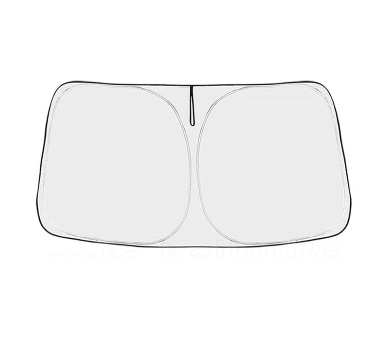 SIBOUOU Frontscheibenabdeckung Kompatibel Mit KIA NIRO 2017 2018 2019 2020 2021 2022 Auto-Windschutzscheiben-Visier, Vorder- Und Heckscheiben-Visier, Autoteile von SIBOUOU
