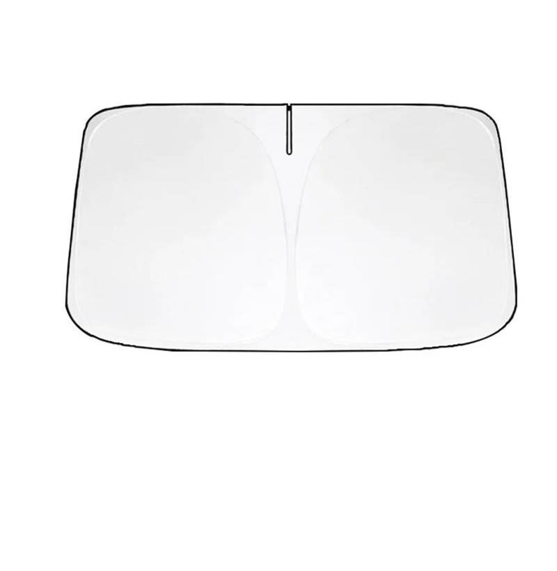 SIBOUOU Frontscheibenabdeckung Kompatibel Mit Land Rover Defender 90 110 130 Windschutzscheiben-Sonnenschutz, Sonnenschutz, Sonnenblendenschutz, Faltbar von SIBOUOU