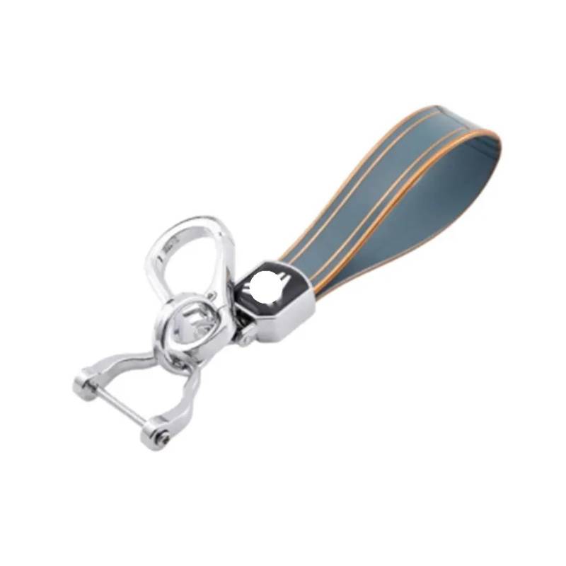 Schlüsselhülle Hülle Für ASX Lancer Pajero Sport Outlander Eclipse Kreuz TPU Auto Fernbedienung Schlüssel Fall Fall Schlüssel Abdeckung Shell Fob Zubehör(Gray Keychain) von SIBOUOU