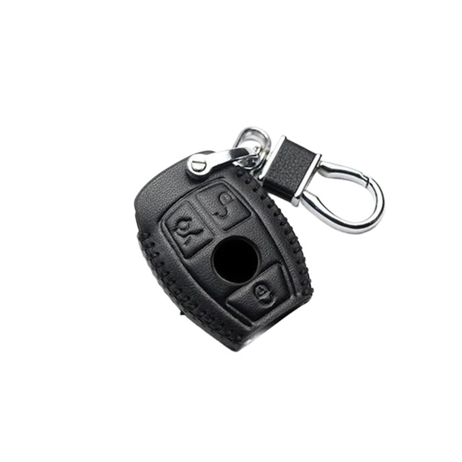 Schlüsselhülle Hülle Für Benz CLS CLA GL R SLK AMG ABCs Klasse Fernbedienung Halter Zubehör Auto Schlüssel Abdeckung Schlüsselbund Fall(A Black) von SIBOUOU