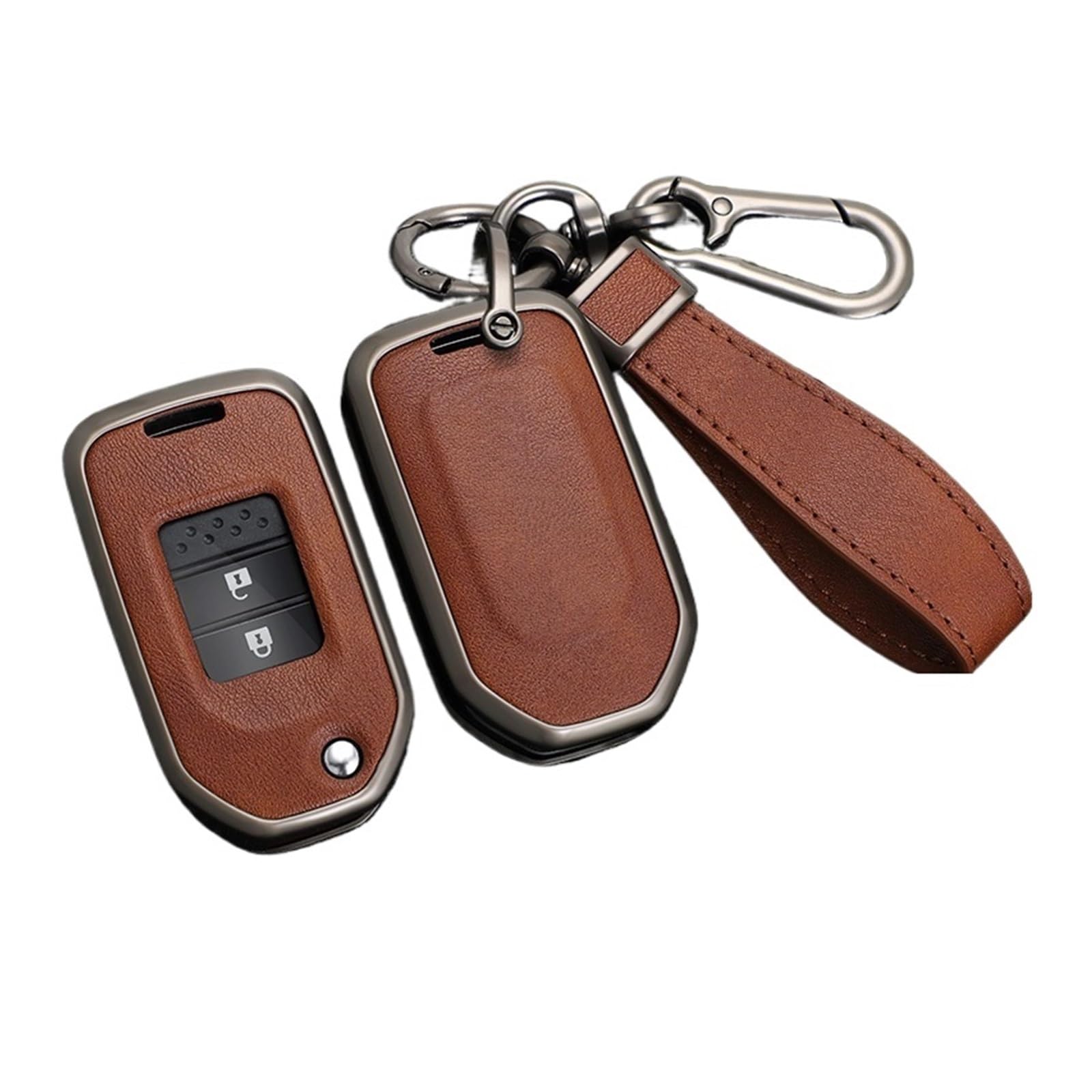 Schlüsselhülle Hülle Für Civic CR-V HR-V Accord Jade Crider Odyssey 2015-2018 Fernbedienung Schutz Zubehör Auto Schlüssel Fob Tasche Abdeckung Fall(Orange) von SIBOUOU