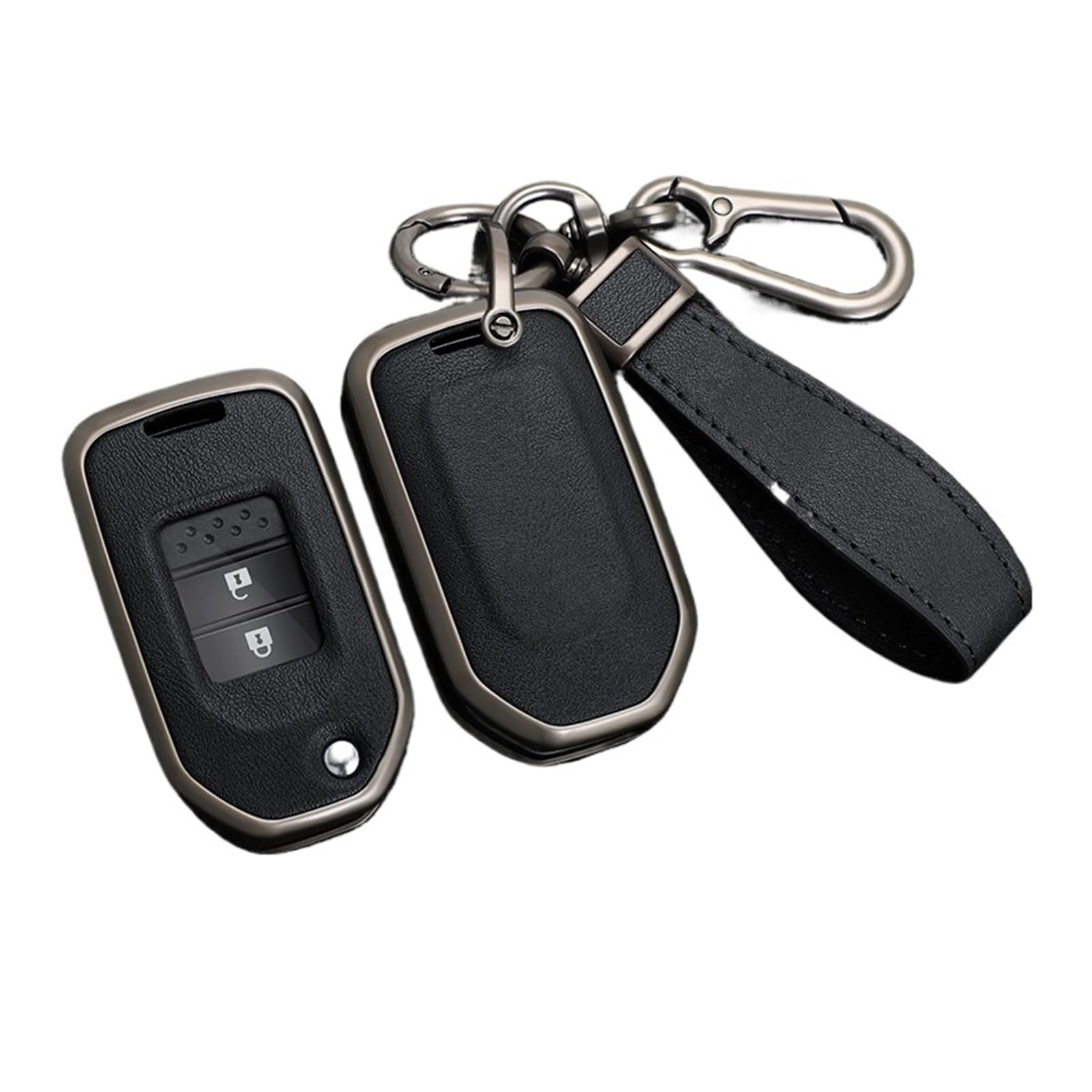 Schlüsselhülle Hülle Für Civic CR-V HR-V Accord Jade Crider Odyssey 2015-2018 Fernbedienung Schutz Zubehör Auto Schlüssel Fob Tasche Abdeckung Fall(Purple) von SIBOUOU