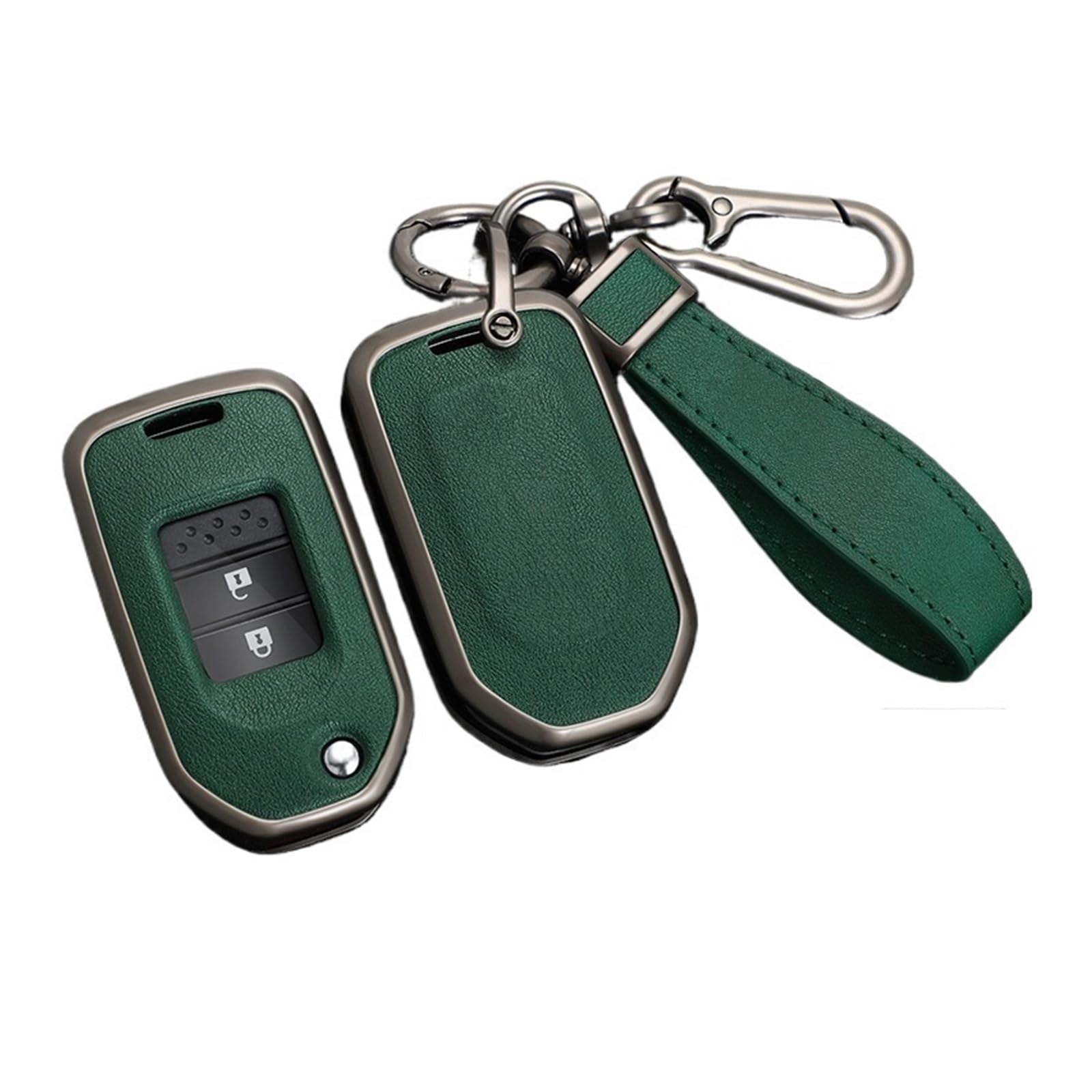 Schlüsselhülle Hülle Für Civic CR-V HR-V Accord Jade Crider Odyssey 2015-2018 Fernbedienung Schutz Zubehör Auto Schlüssel Fob Tasche Abdeckung Fall(Red) von SIBOUOU