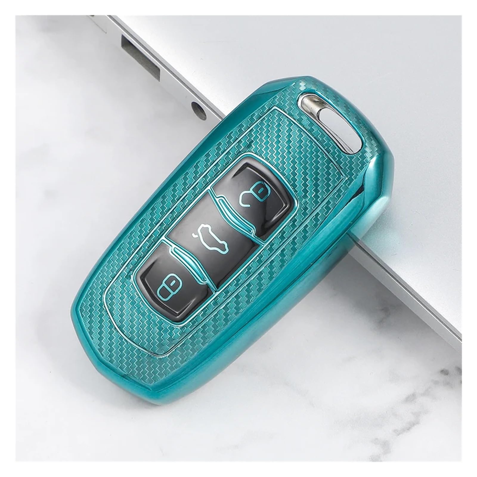 Schlüsselhülle Hülle Für Geely Atlas Boyue NL3 EX7 Emgrand X7 Borui SUV GT GC9 Schutz Auto Fernbedienung Schlüssel Fall Abdeckung Tasche Shell Fob Schlüsselbund(Green case) von SIBOUOU