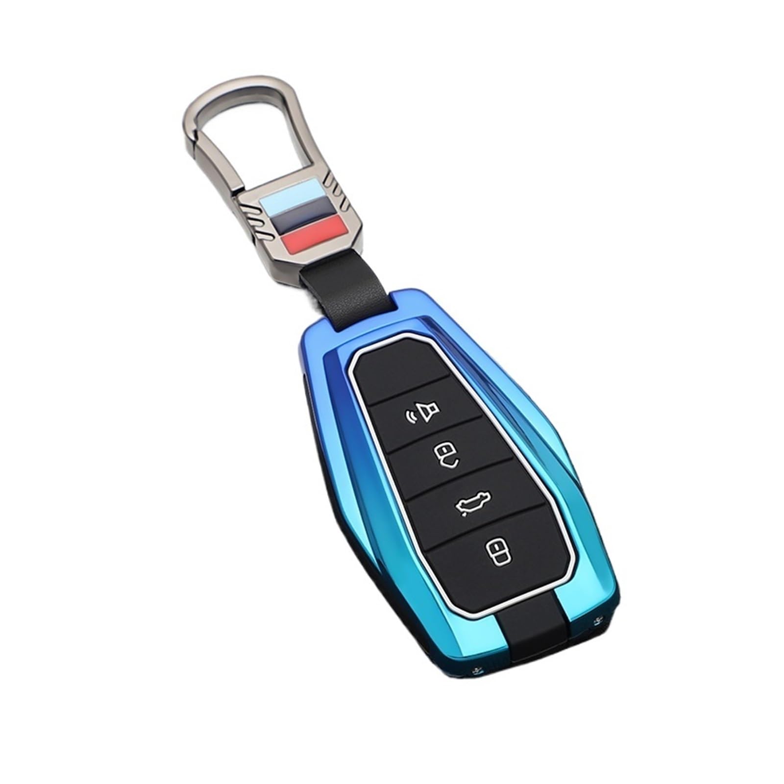 Schlüsselhülle Hülle Für Geely Coolray X6 Emgrand Global Hawk GX7 Fernbedienung Zubehör Auto-Styling Schlüsselbund Auto Key Fob Abdeckung Fall Shell Halter Set(Orange) von SIBOUOU
