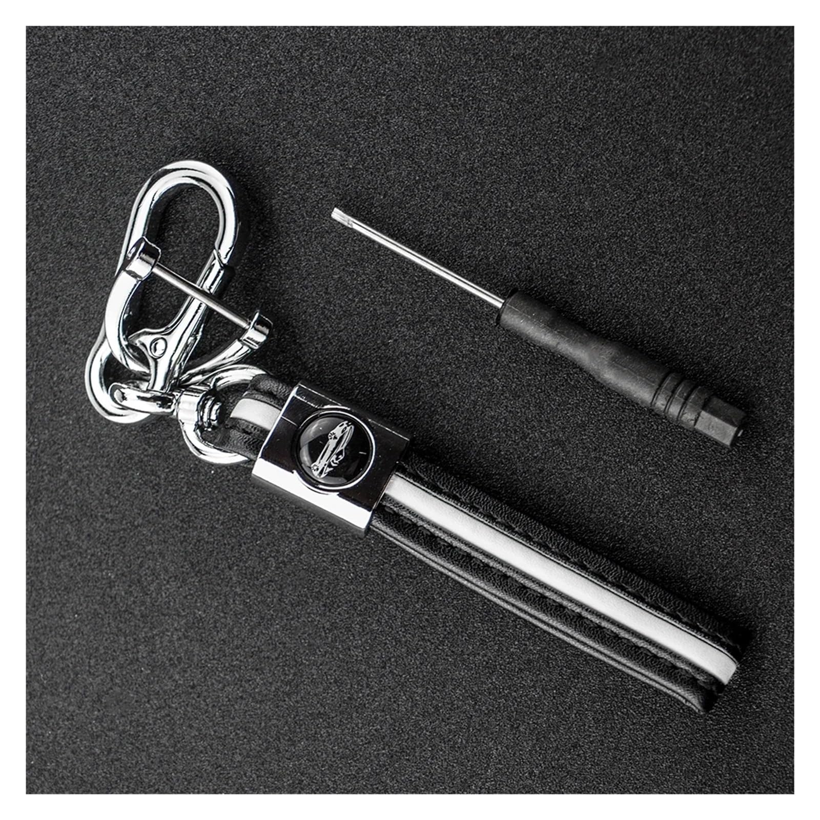 Schlüsselhülle Hülle Für Infiniti Für Nissan Altima Maxima Murano Rogue Sentra 370z Schutz Zubehör TPU Auto 4 Taste Schlüssel Fall Abdeckung Keychain(White Key Chain) von SIBOUOU