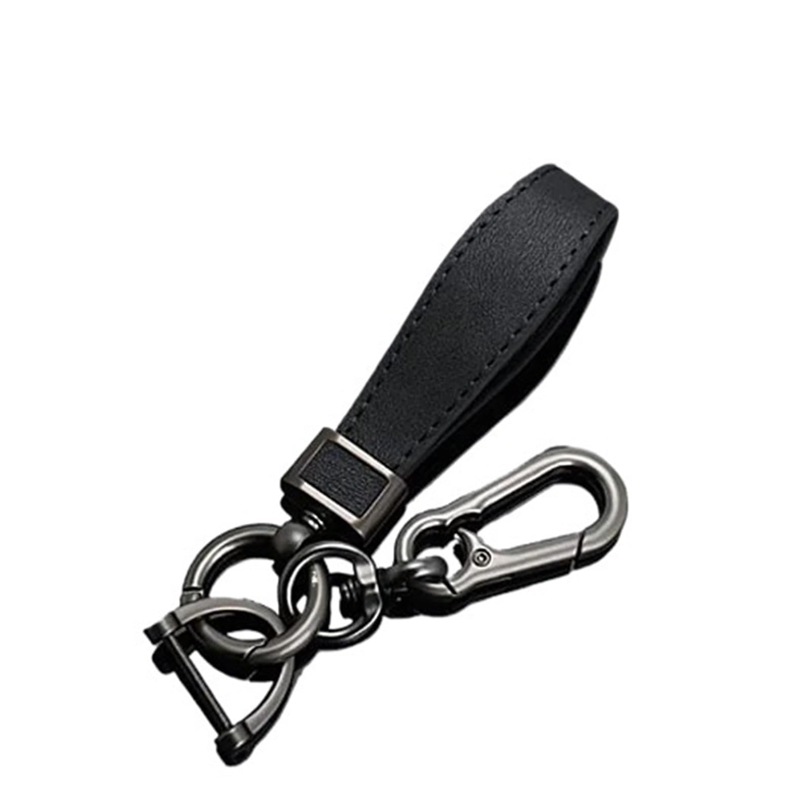 Schlüsselhülle Hülle Für Kia EV9 Picanto Carnival Seltos K5 KA4 Sorento Morning 5 6 7 8 9 Tasten Fernbedienung Zink-Legierung Auto Schlüssel Fall Abdeckung(Only Black Keychain) von SIBOUOU