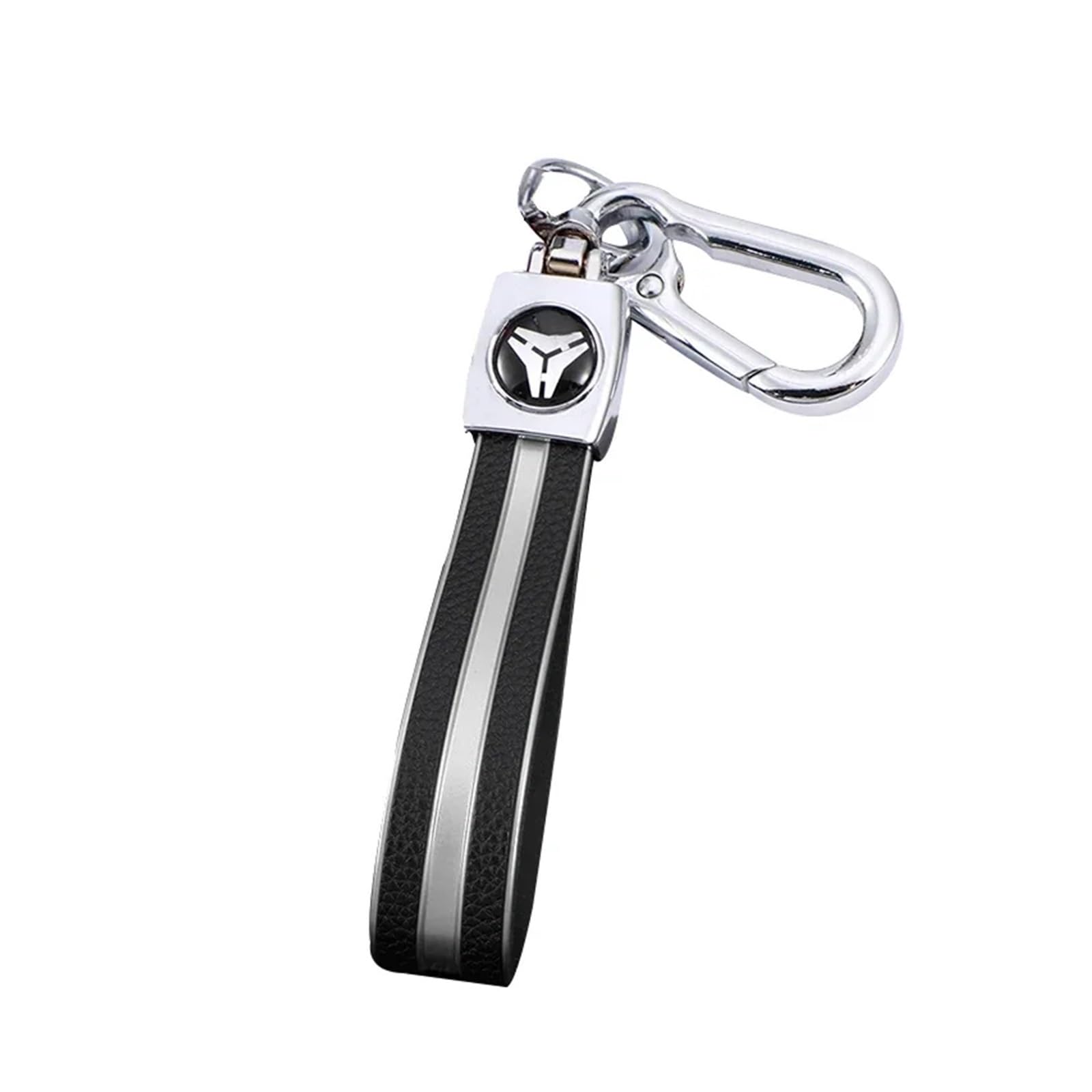 Schlüsselhülle Hülle Für Land Rover Range Rover Sport Evoque Freelander2 Für Jaguar XF XJ XJL XE TPU Auto Schlüssel Abdeckung Fall Shell Halter Schutz(Silver Key Chain) von SIBOUOU