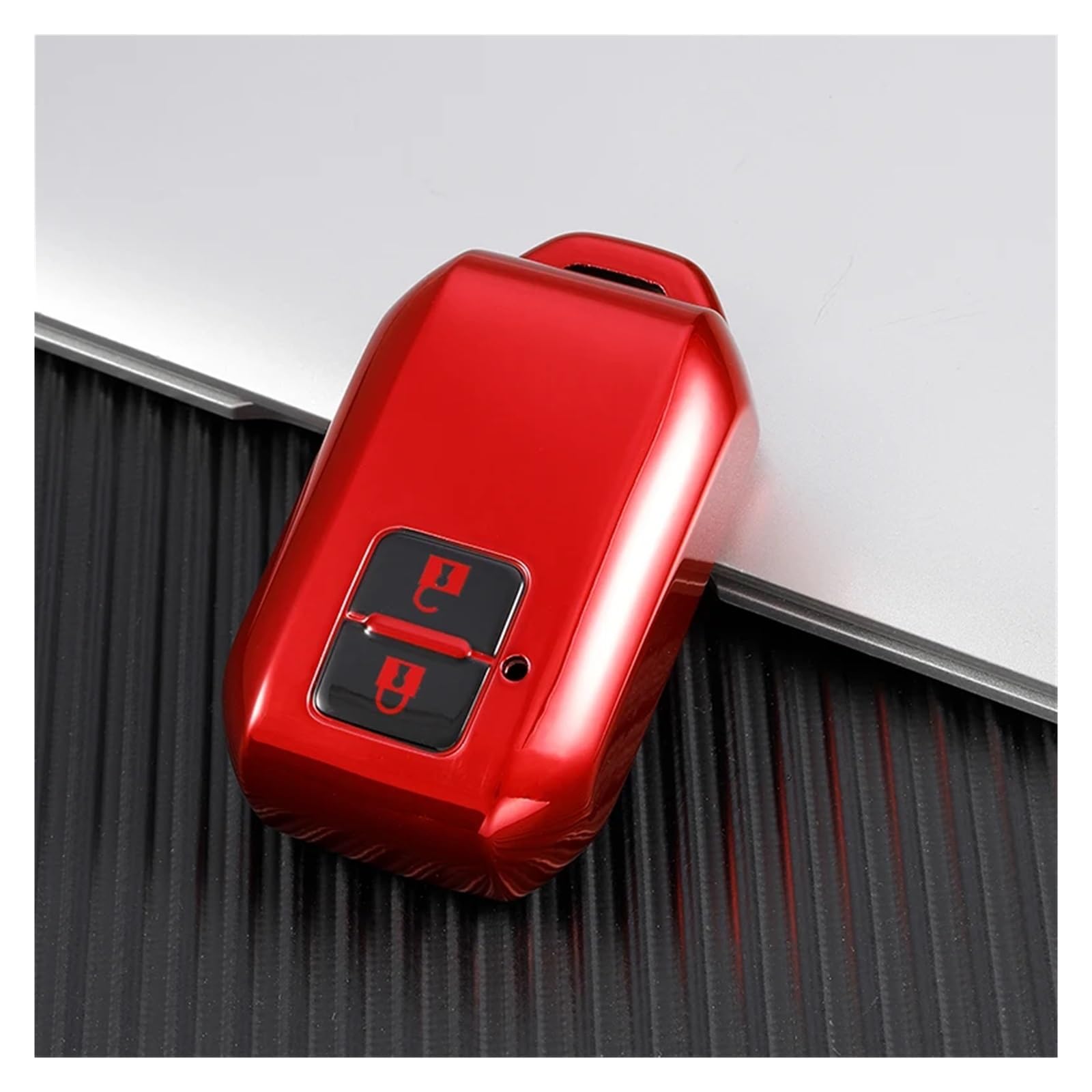 Schlüsselhülle Hülle Für Suzuki Swift Wagon R Keyless Shell Fernbedienung Schutz Zubehör 2 Taste Weiche TPU Auto Schlüssel Abdeckung Schlüssel Fall(Red) von SIBOUOU