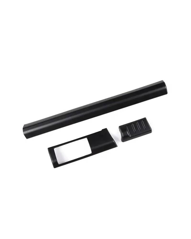 for Land for Rover for Freelander 2 2007 2008 2009 2010 2011 2012-2015 LHD Car Center Console Dashboard Panel Strip Trim Cover(Matte Black) von SIBOUOU