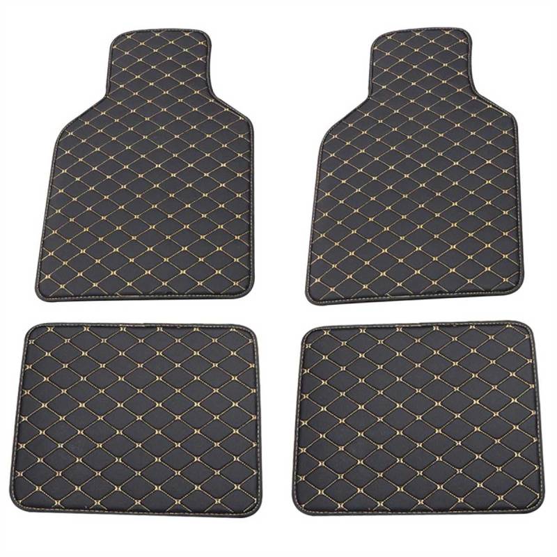 Auto FußMatten Leder Für Audi Q7 4M (2015–2019),Wasserdichtem rutschfeste voller bedeckter Advanced Performance Liners Schutz von SICUEAUA