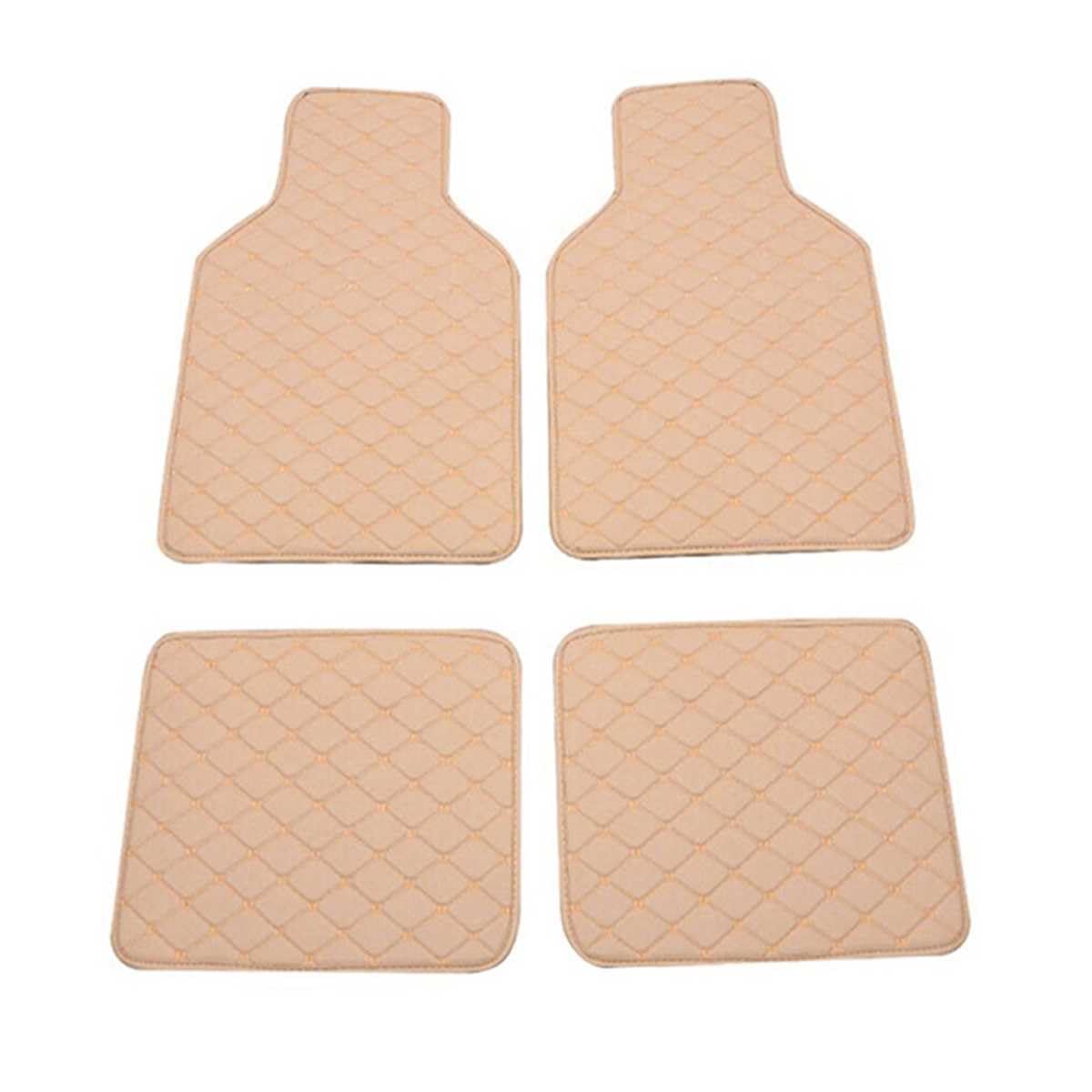 Auto FußMatten Leder Für Audi TT 8J Roadster (2007–2010),Wasserdichtem rutschfeste voller bedeckter Advanced Performance Liners Schutz von SICUEAUA
