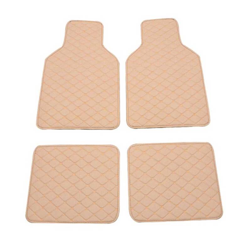 Auto FußMatten Leder Für Audi TT 8J Roadster (2007–2010),Wasserdichtem rutschfeste voller bedeckter Advanced Performance Liners Schutz von SICUEAUA