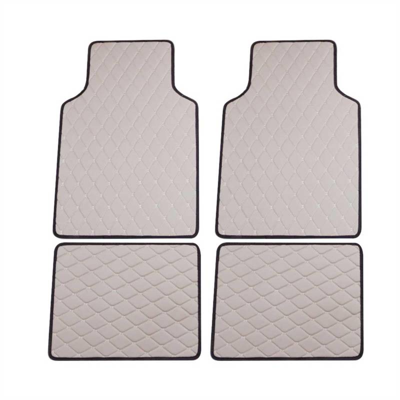 Auto FußMatten Leder Für Audi TT 8J Roadster (2010–2014),Wasserdichtem rutschfeste voller bedeckter Advanced Performance Liners Schutz von SICUEAUA
