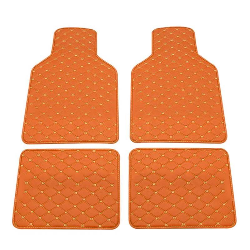 Auto FußMatten Leder Für BMW 1 Series 5-Door E87 2004-2010,Wasserdichtem rutschfeste voller bedeckter Advanced Performance Liners Schutz von SICUEAUA