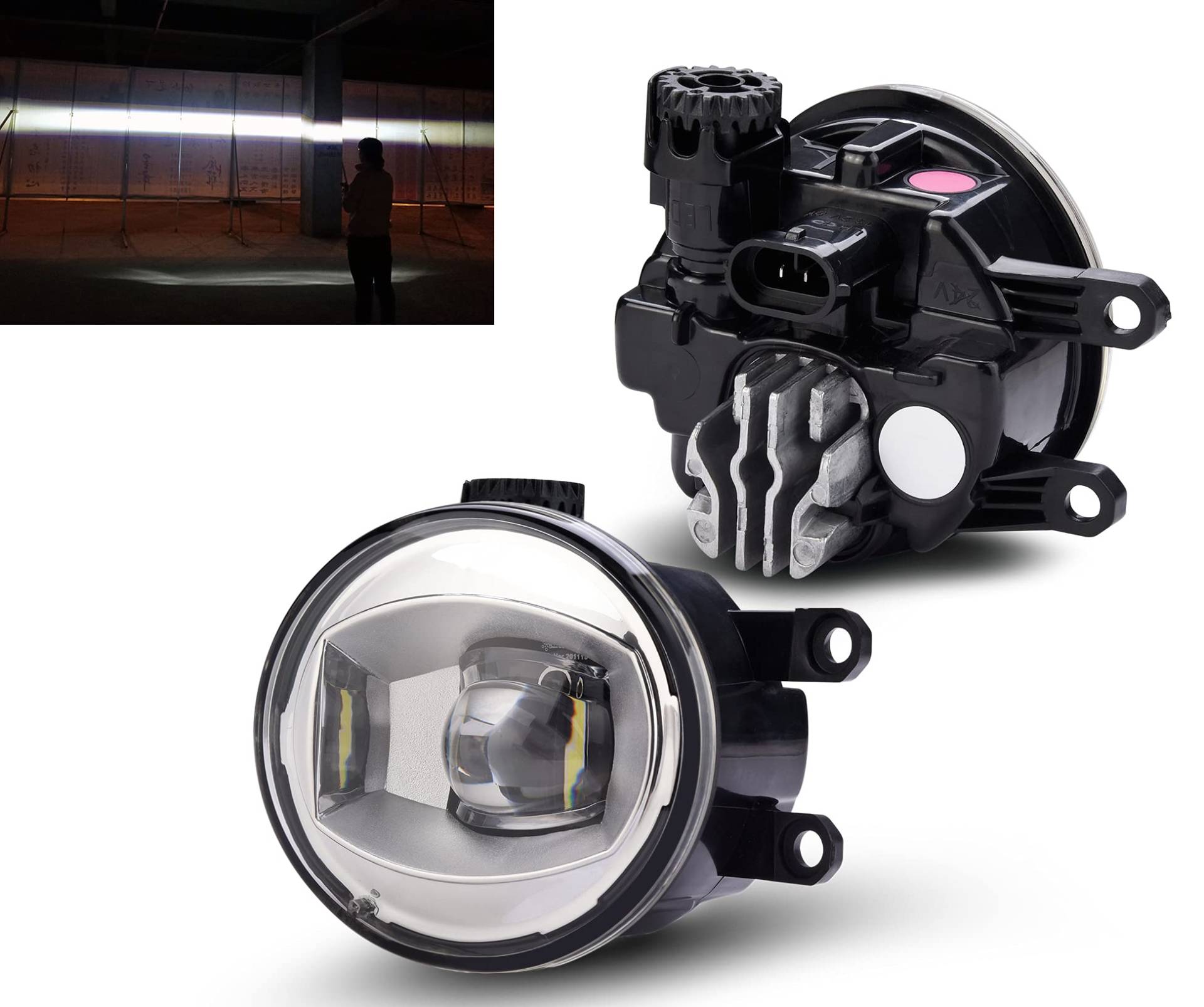SIEMID Neue Generation LED Nebelscheinwerfer für Toyot.a Avensis Aygo Yaris Corolla 4Runner Tacoma Camry Auris Tundra RAV4 C-HR bB iQ Prius Verso Urban Wish Cruiser Prius Venza 812100D041 812100D040 SIEMID Neue Generation LED Nebelscheinwerfer für Toyot.a Avensis Aygo Yaris Corolla 4Runner Tacoma Camry Auris Tundra RAV4 C-HR bB iQ Prius Verso Urban Wish Cruiser Prius Venza 812100D041 812100D040 von SIEMID