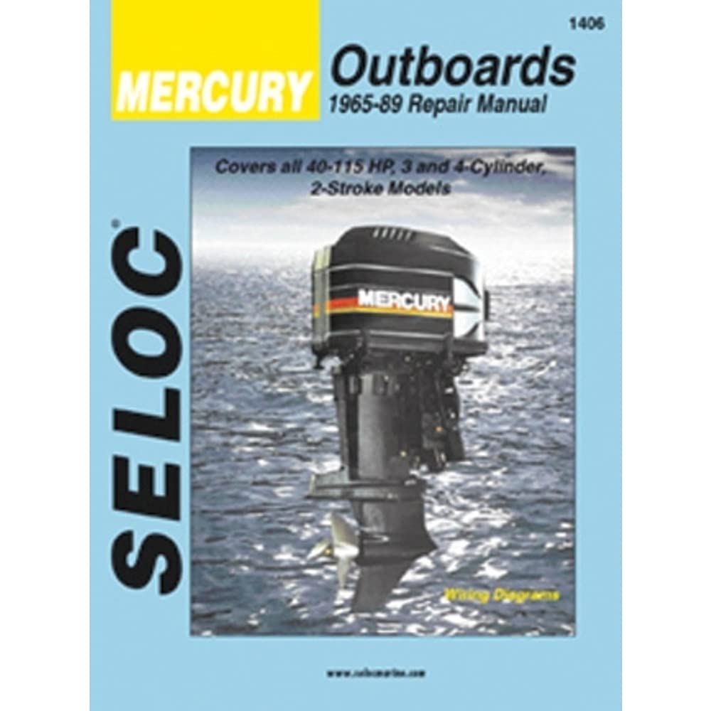 Sierra International Seloc Manual 18-01406 Quecksilber-Außenbordr Reparatur 1965-1989 40-115 PS 3-4 Zylinder 2-Takt Modell Sierra International Seloc Manual 18-01406 Quecksilber-Außenbordr Reparatur 1965-1989 40-115 PS 3-4 Zylinder 2-Takt Modell von SIERRA INTERNATIONAL INC.