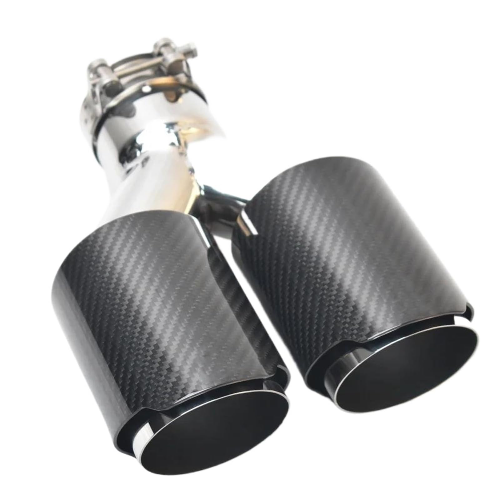 Auspuffrohr Auto Carbon Faser Glänzend Schalldämpfer Spitze Y Form Doppel Ausgang Auspuffrohr Schalldämpfer Düse Dekoration Universal Edelstahl W222 Spitze Auspuffblende (Farbe : 63MM IN -76MM OUT) Auspuffrohr Auto Carbon Faser Glänzend Schalldämpfer Spitze Y Form Doppel Ausgang Auspuffrohr Schalldämpfer Düse Dekoration Universal Edelstahl W222 Spitze Auspuffblende (Farbe : 63MM IN -76MM OUT) von SIFUSM