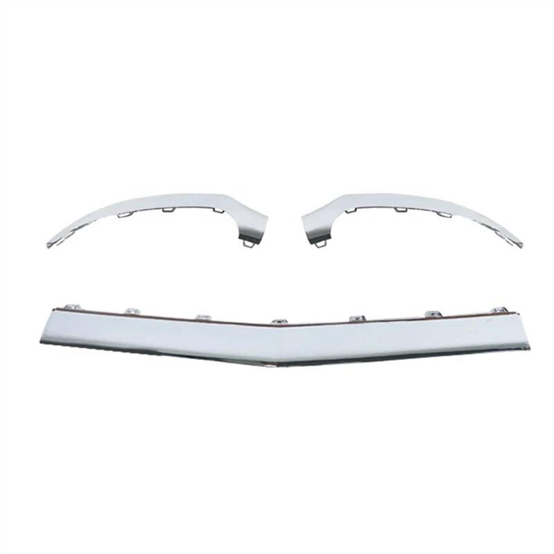 Auto Frontstoßstange Spoiler 2188851674 2188851774 Auto Front Spoiler Splitter Diffusor Chrom Stoßstange Lippe Für Benz Für CLS W218 C218 X218 260 320 2188851574 Frontlippe Spoiler(Silver 3 Set) von SIFUSM