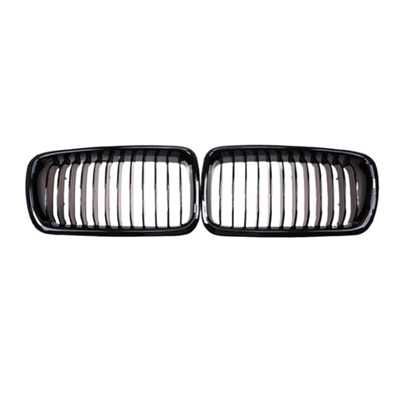 Grill Front 1 Paar Chrom-Frontstoßstange Nierengitter Haubengrill Refit Für 7er E38 730IL/735I/725Tds/728I/750I Limousine 1998 1999 2000 2001 Kühlergrill(Glossy) von SIFUSM