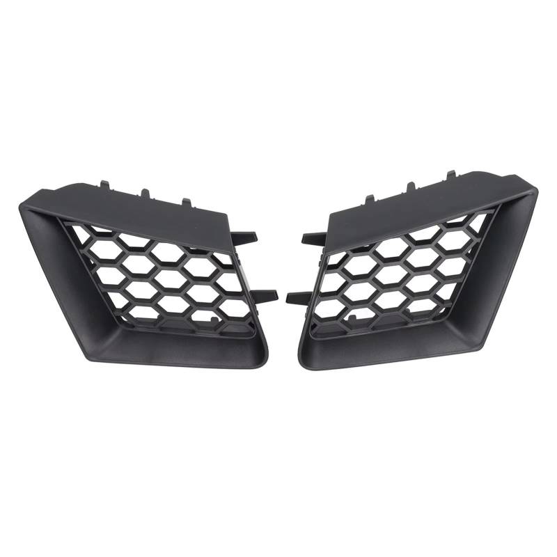 Grill Front 2 Stück Frontstoßstangen-Obergrill Links Rechts Mattschwarz Ersatz Für Sitz Für Ibiza Für Cordoba 6L 2002 2003 2004 2005 2006 2007 2008 2009 Kühlergrill von SIFUSM