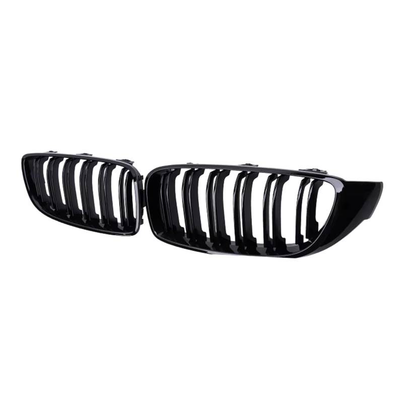 Grill Front Auto Frontstoßstangengrill Racing Grill Für 4er F32 F33 F36 M3 F80 M4 F82 2012 2013 2014 2015 2016 2017 2018 Dual-Lamellen-Grill-Zubehör Kühlergrill von SIFUSM