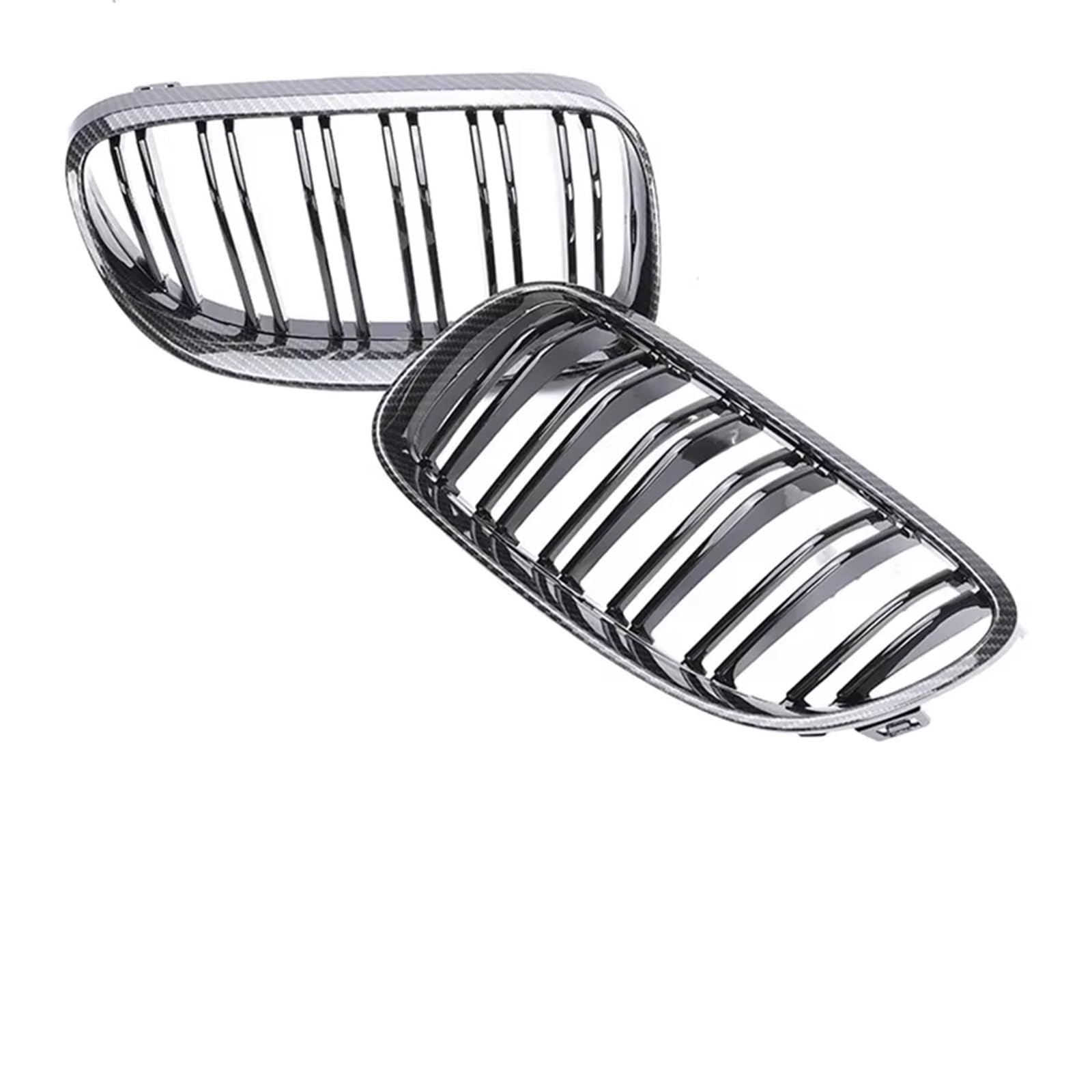Grill Front Auto Styling Chrom Vorne Niere Carbon Fiber Racing Grills Für 3 Serie E92 E93 325i 328i 330i 2010 2011 2012 2013 Grille Kühlergrill(Carbon Look 10-13) von SIFUSM