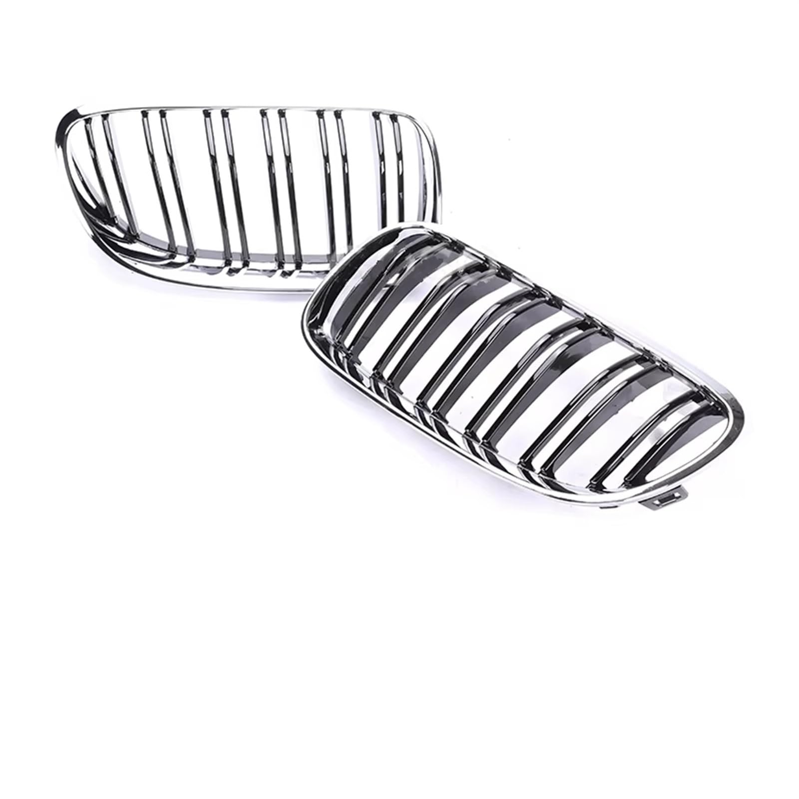 Grill Front Auto Styling Chrom Vorne Niere Carbon Fiber Racing Grills Für 3 Serie E92 E93 325i 328i 330i 2010 2011 2012 2013 Grille Kühlergrill(Chrome Black 10-13) von SIFUSM