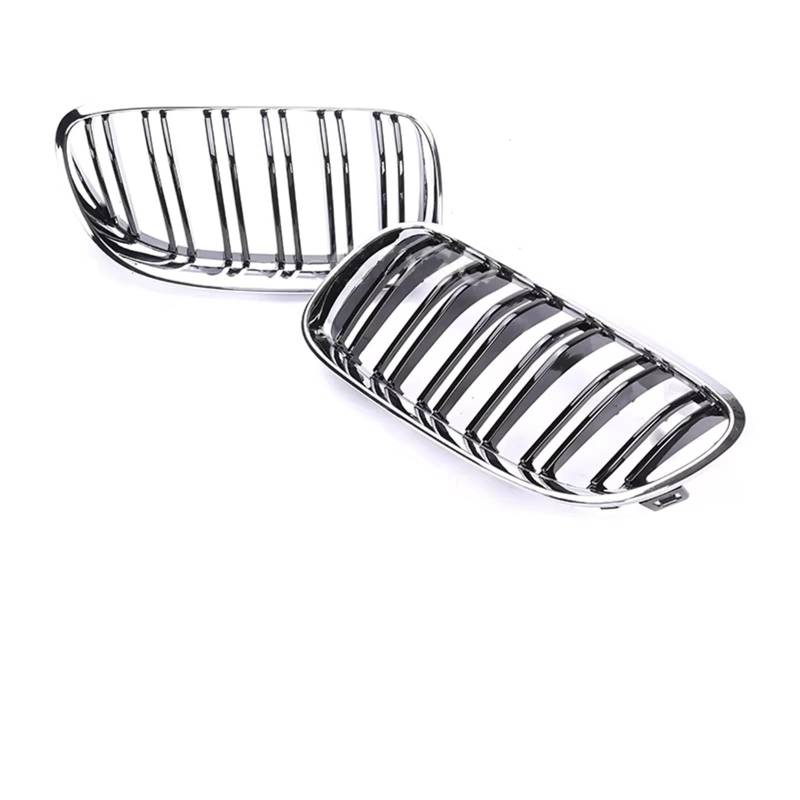 Grill Front Auto Styling Chrom Vorne Niere Carbon Fiber Racing Grills Für 3 Serie E92 E93 325i 328i 330i 2010 2011 2012 2013 Grille Kühlergrill(Chrome Black 10-13) von SIFUSM