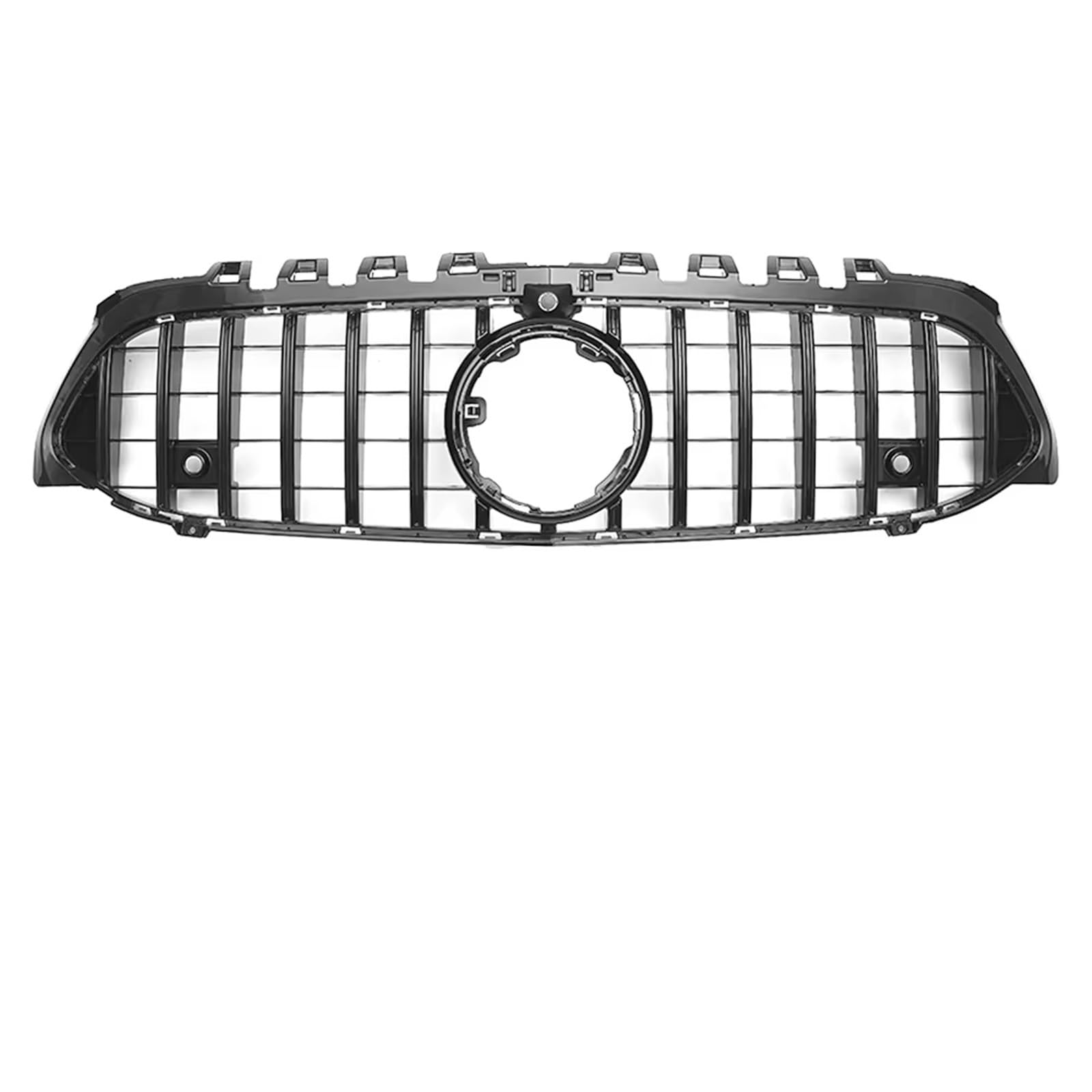Grill Front Diamonds Style Grill Für Benz A-Klasse W177 2019 2020 2021 2022 A200 A220 A250 Chrom Silber GT Style Frontstoßstange Renngitter Kühlergrill(GT-Black W360) von SIFUSM