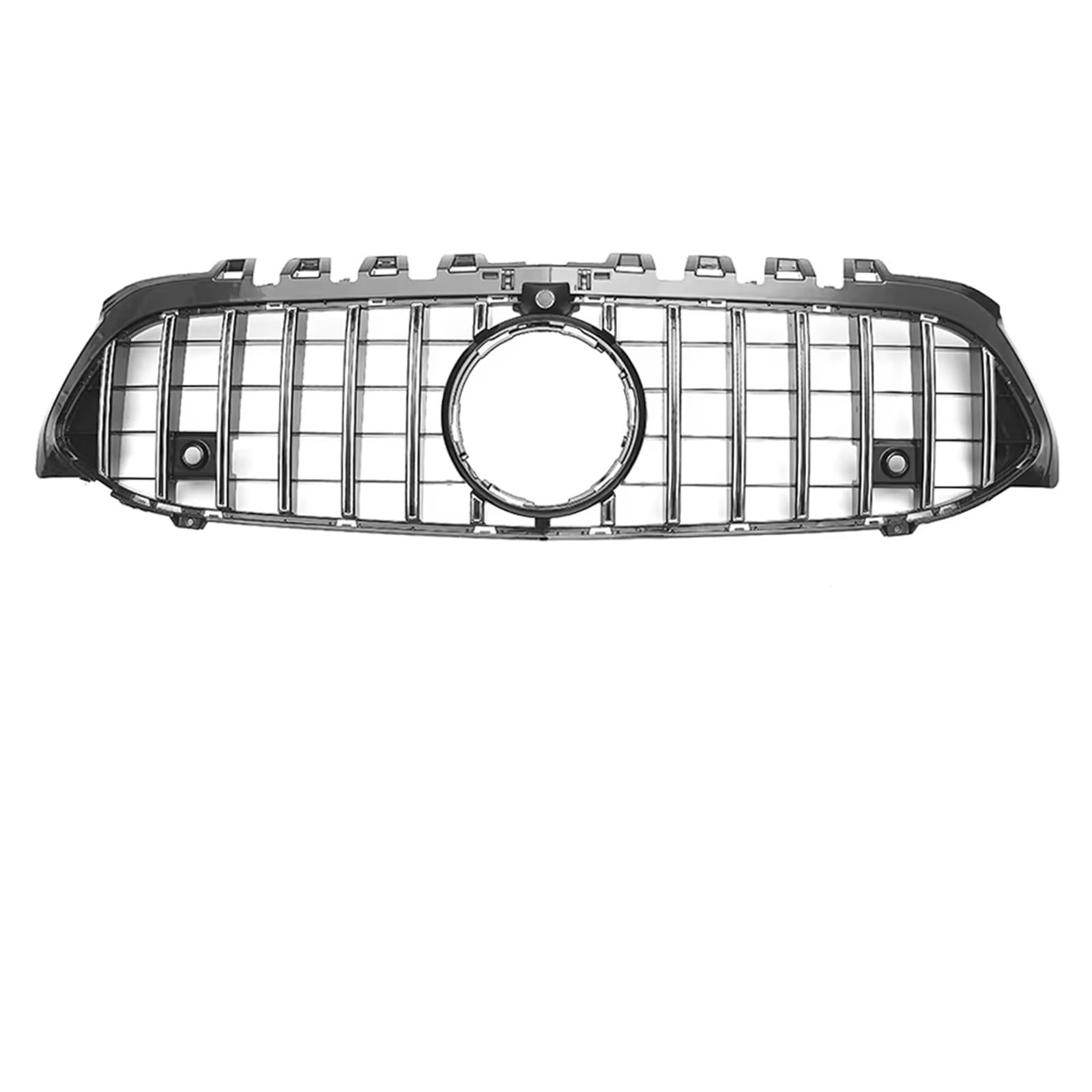 Grill Front Diamonds Style Grill Für Benz A-Klasse W177 2019 2020 2021 2022 A200 A220 A250 Chrom Silber GT Style Frontstoßstange Renngitter Kühlergrill(GT-Silver W360) von SIFUSM