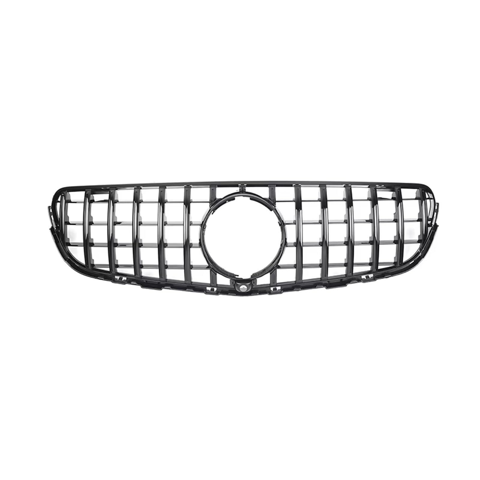 Grill Front Ersatzteil Diamanten Für GTR-Stil Vorderer Einlass Gitter Stoßstangengrill Gitter Refit Für Benz Für GLC X253 2015–2019 Tuning Kühlergrill(GT-Black) von SIFUSM