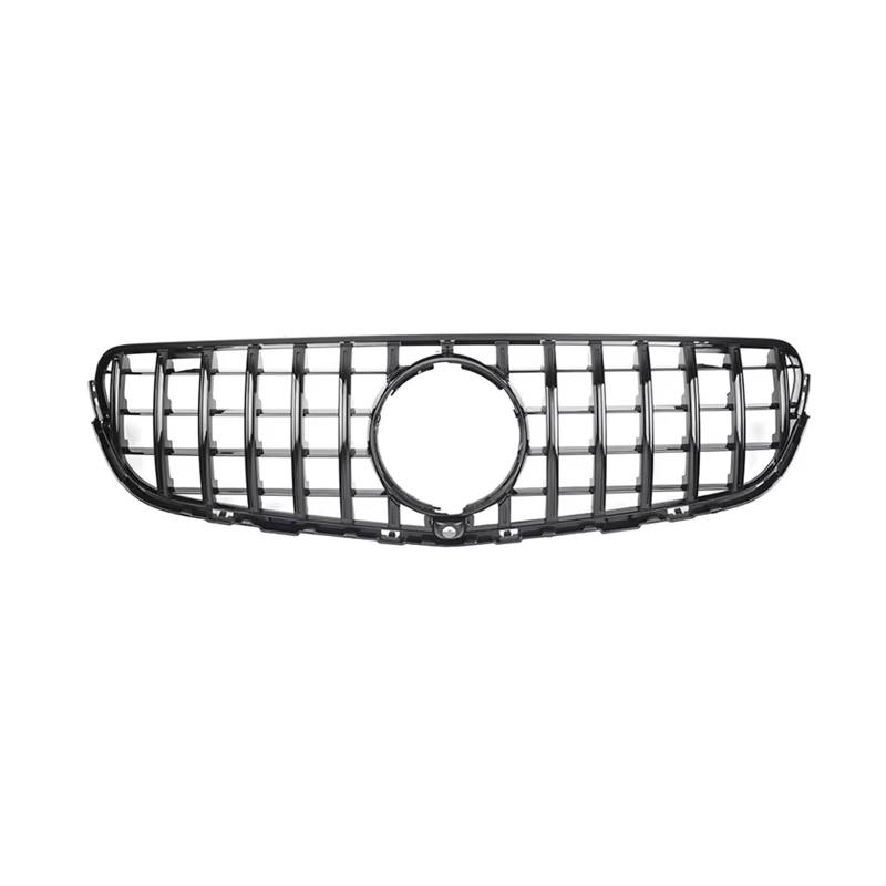 Grill Front Ersatzteil Diamanten Für GTR-Stil Vorderer Einlass Gitter Stoßstangengrill Gitter Refit Für Benz Für GLC X253 2015–2019 Tuning Kühlergrill(GT-Black) von SIFUSM