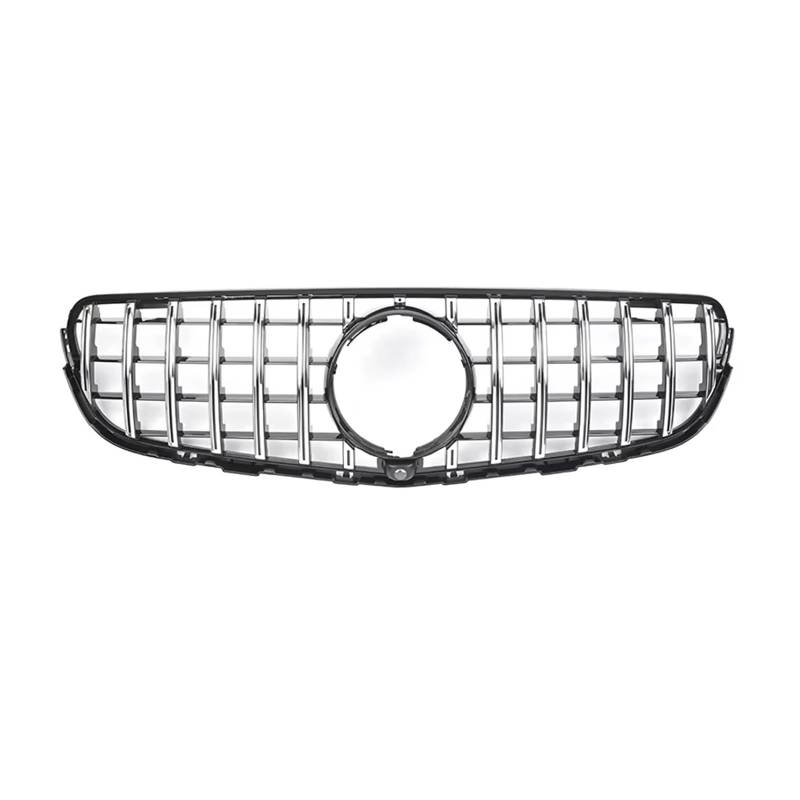 Grill Front Ersatzteil Diamanten Für GTR-Stil Vorderer Einlass Gitter Stoßstangengrill Gitter Refit Für Benz Für GLC X253 2015–2019 Tuning Kühlergrill(GT-Silver) von SIFUSM
