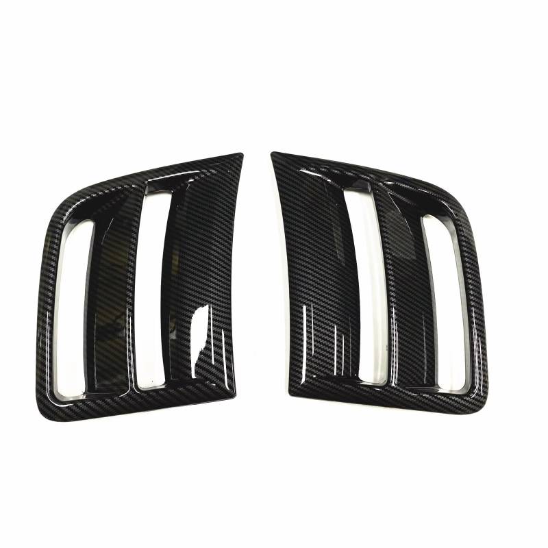 Grill Front Front Air Vent Stoßstange Abdeckung Trim Grille Rahmen Für Subaru STI Für WRX GRB Wagon 10th Für Impreza Für WRX Fließheck 5 Tür 2008-2014 Kühlergrill(Kohlefaser-Optik) von SIFUSM