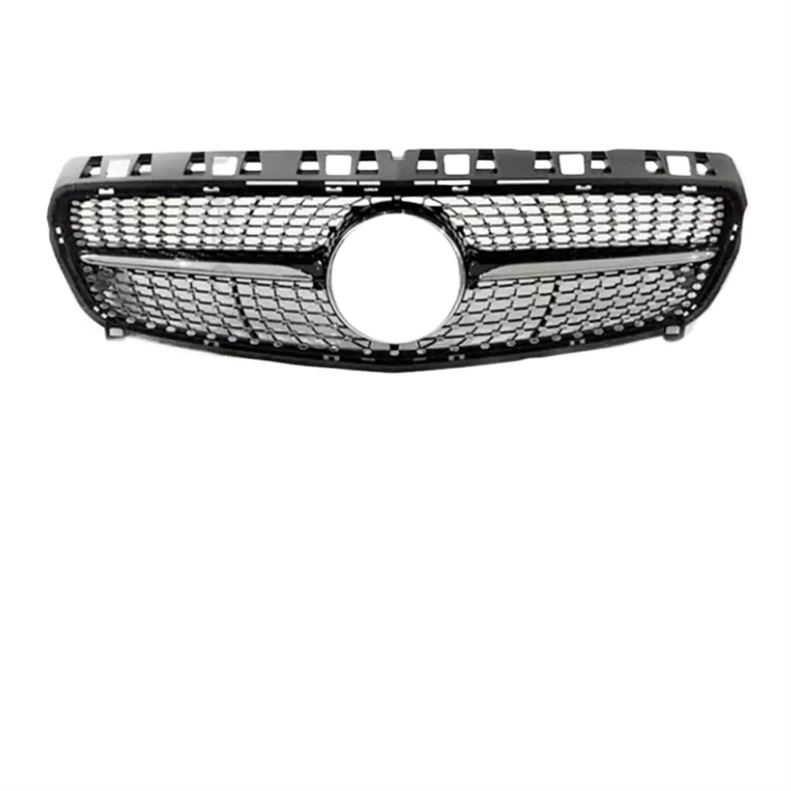 Grill Front Frontgrill Racing Grill Mesh Tuning Zubehör Für Benz A Klasse A45 W176 2013-2018 2019+ A180 A200 A260 GT Diamond Style Kühlergrill(13-15 Diamond Black) von SIFUSM