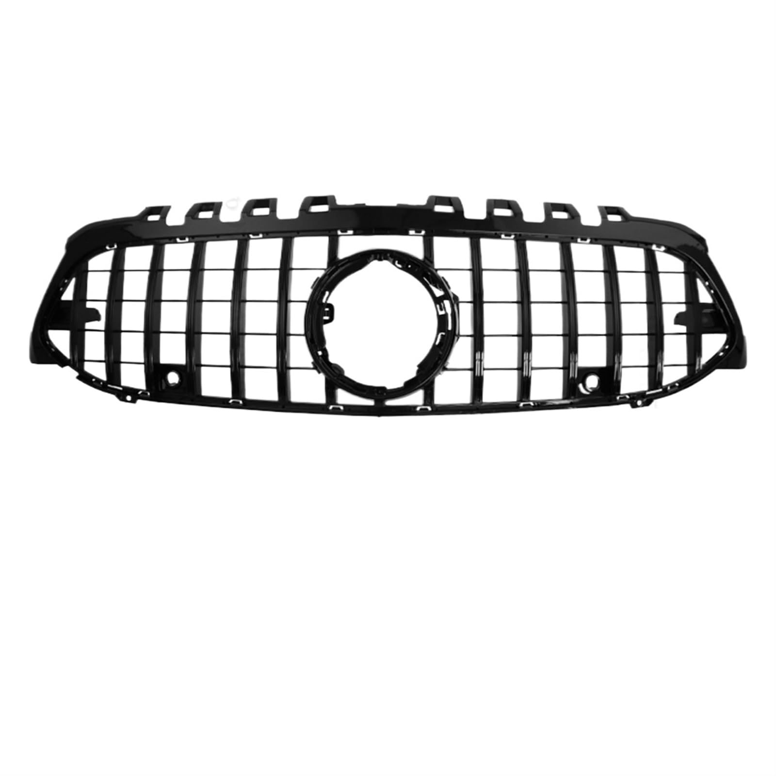 Grill Front Frontgrill Racing Grill Mesh Tuning Zubehör Für Benz A Klasse A45 W176 2013-2018 2019+ A180 A200 A260 GT Diamond Style Kühlergrill(W177 GT Black) von SIFUSM