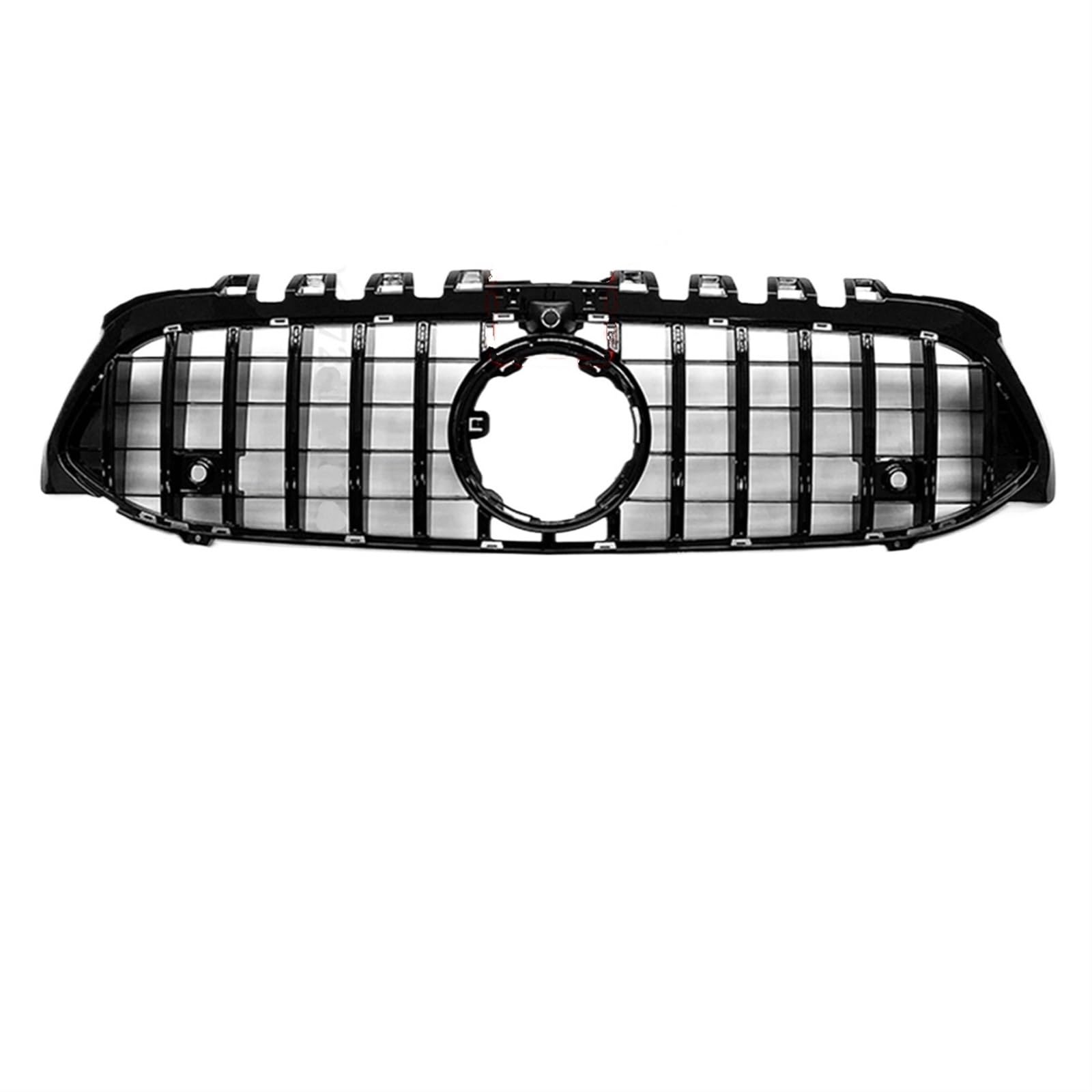 Grill Front Frontgrill Racing Grill Mesh Tuning Zubehör Für Benz A Klasse A45 W176 2013-2018 2019+ A180 A200 A260 GT Diamond Style Kühlergrill(W177 GT Black-Hole) von SIFUSM