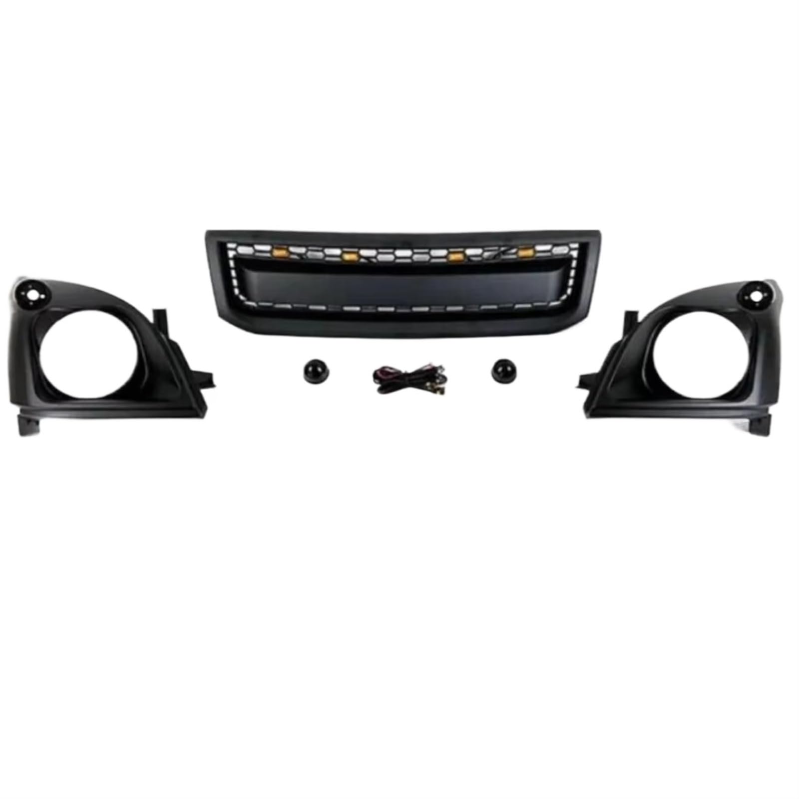 Grill Front Frontstoßstange Grill Kühlergrill Für Toyota Für Land Für Cruiser 120 Für Prado Lc120 Fj120 2700 4000 2003-2009 Refit Scheinwerfer Rahmen Kühlergrill(F) von SIFUSM