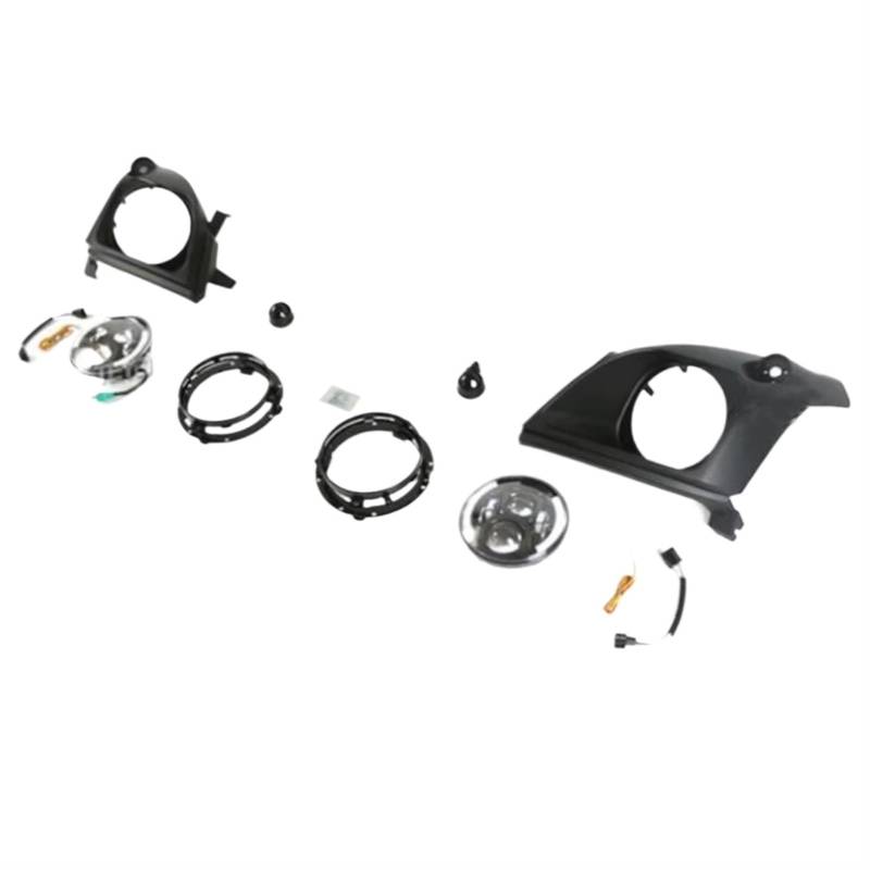 Grill Front Frontstoßstange Grill Kühlergrill Für Toyota Für Land Für Cruiser 120 Für Prado Lc120 Fj120 2700 4000 2003-2009 Refit Scheinwerfer Rahmen Kühlergrill(G) von SIFUSM