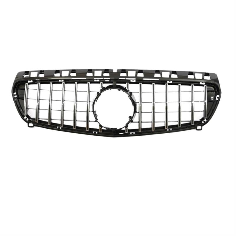 Grill Front Frontstoßstange Schwarz Silber A45 Stil Für AMG Für GT Kühlergrill Für Benz A Klasse W176 A35 A180 A200 A250 A260 2013 2014 2015 2016 2017 2018 Kühlergrill(13-15 GT Chrome) von SIFUSM