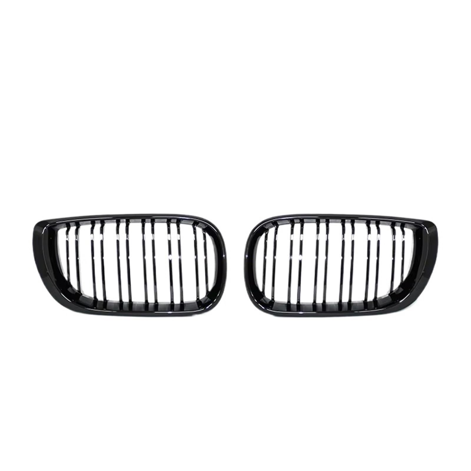 Grill Front Für E46 Limousine 4 Türen 3 Serie 320i 325Xi 330Xi 2002 2003 2004 2005 Vorne In Der Mitte Hell Schwarz Breiter Nierenhaubengrill Kühlergrill(Gloss Black) von SIFUSM