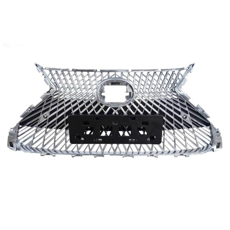 Grill Front Für Lexus ES200 ES250 ES300H 2018 2019 2020 2021 2022 ES Kühlergrill Auto Grille Kühlergrill(Silver 2018-2021) von SIFUSM