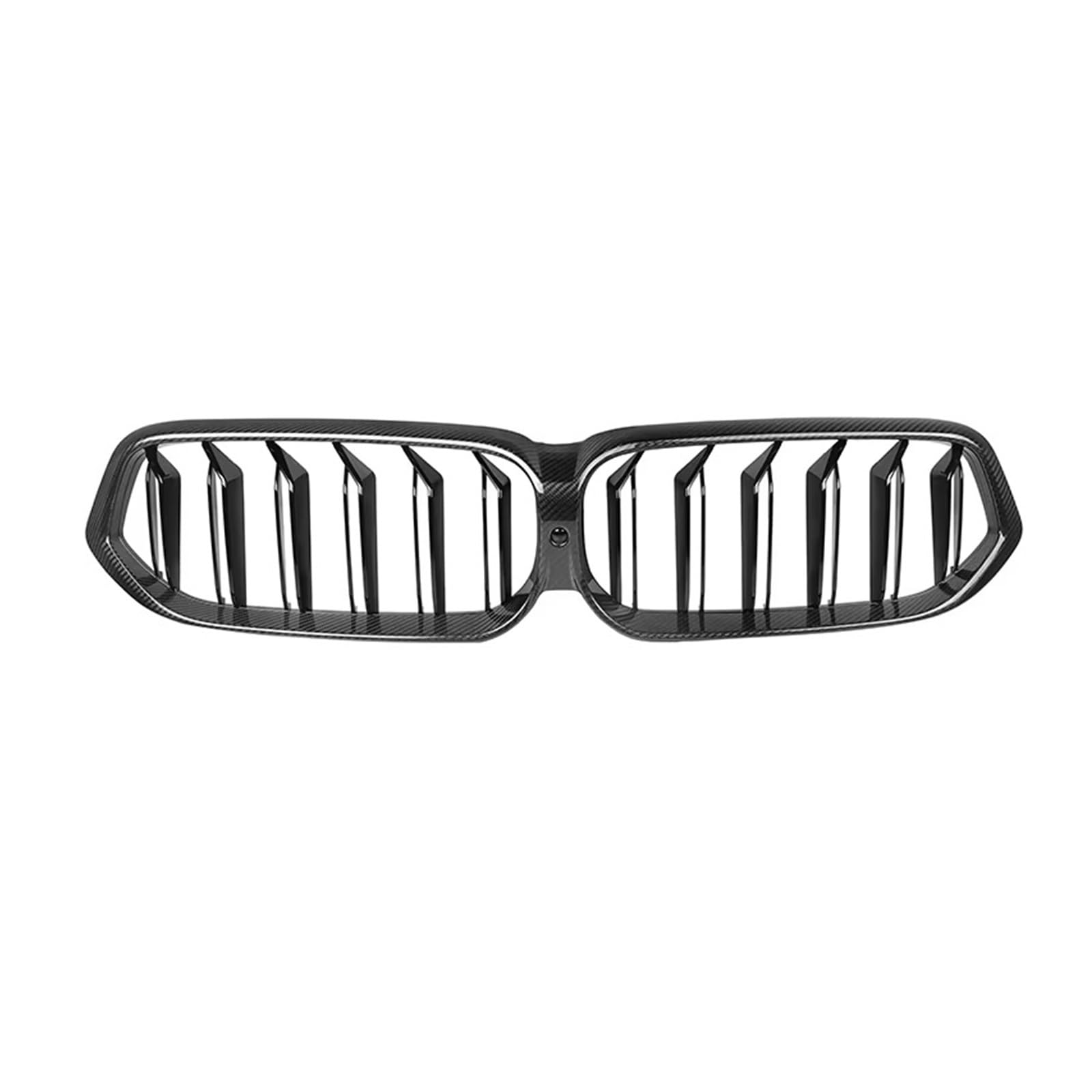 Grill Front G32 GT LCI Piano Black Frontstoßstange Nierenhaubengrill Für 6er Serie Für Gran Für Turismo 2020+ Double Line Car Styling Racing Grills Kühlergrill(Dry CF) von SIFUSM