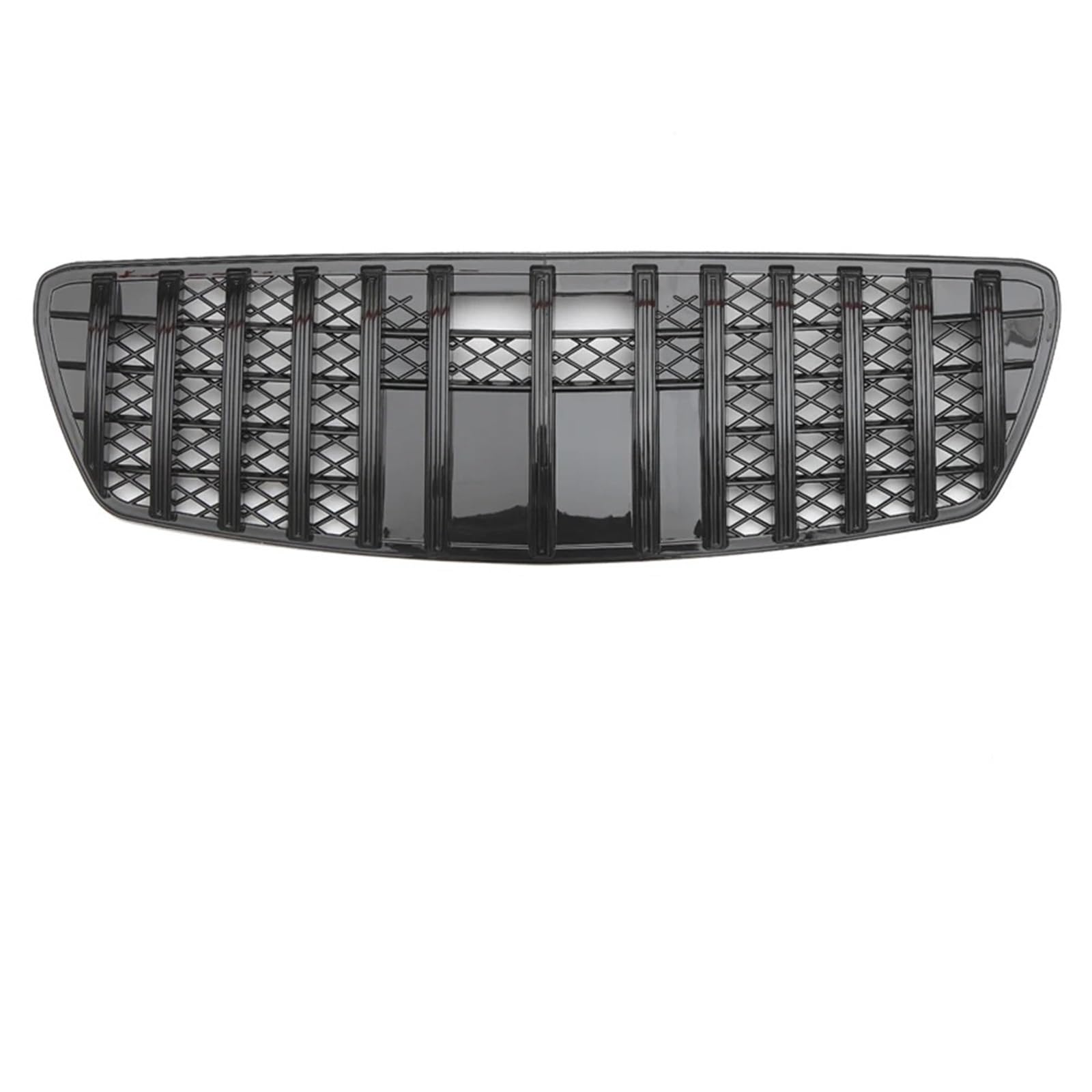 Grill Front Glänzendes Schwarz Für AMG Style Front Racing Grille Für Benz EKlasse W211 E320 E350 E500 E63 2003–2009 Für GTR Style Bumper Grilles Kühlergrill(G-Black 03-06) von SIFUSM