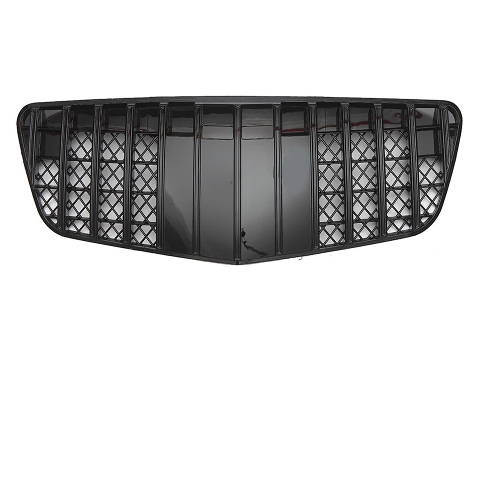 Grill Front Glänzendes Schwarz Für AMG Style Front Racing Grille Für Benz EKlasse W211 E320 E350 E500 E63 2003–2009 Für GTR Style Bumper Grilles Kühlergrill(G-Black 07-09) von SIFUSM