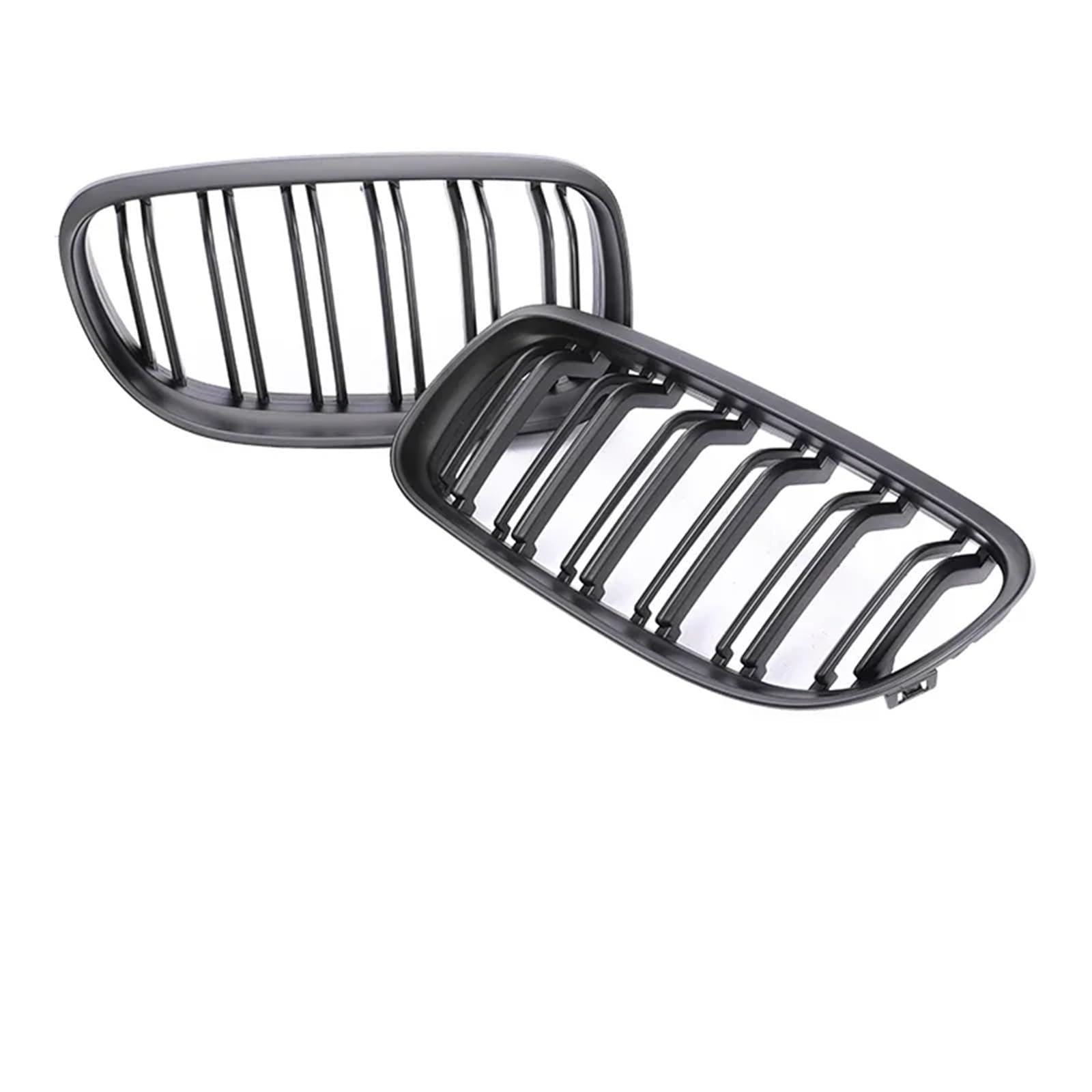 Grill Front Kohlefaser-Frontstoßstange Freundlicherweise Facelift-Gitterabdeckung Umrüstung Schwarzen Racing-Grills Für 3er E90 E91 2005 2006 2007 2008 2009-2012 Kühlergrill(Matte Black 09-12) von SIFUSM