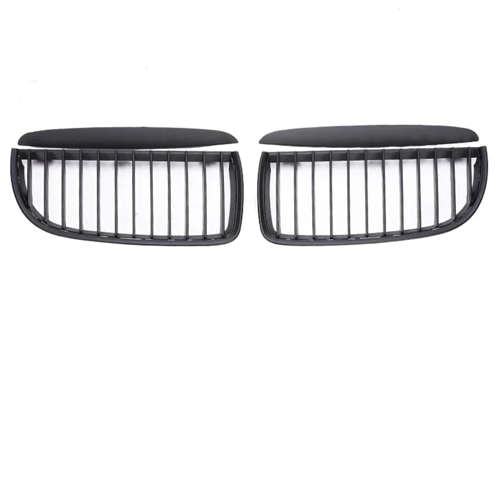 Grill Front Kohlefaser-Frontstoßstange Freundlicherweise Facelift-Gitterabdeckung Umrüstung Schwarzen Racing-Grills Für 3er E90 E91 2005 2006 2007 2008 2009-2012 Kühlergrill(SingleMatte Blk05-08) von SIFUSM